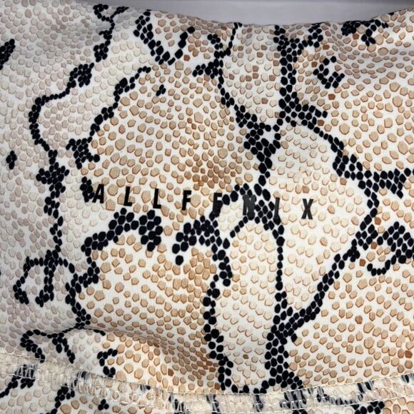 Anthropologie Revolve ALLFENIX White Python 7/8 Legging Size Small Athletic EUC - Picture 4 of 8